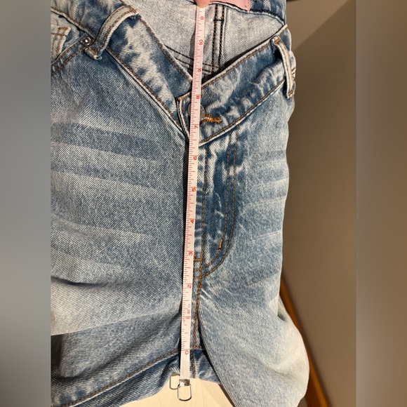 Revice Denim Y2K Extreme V Straight Leg Jeans, Light Wash, Size 27 - Picture 8 of 9